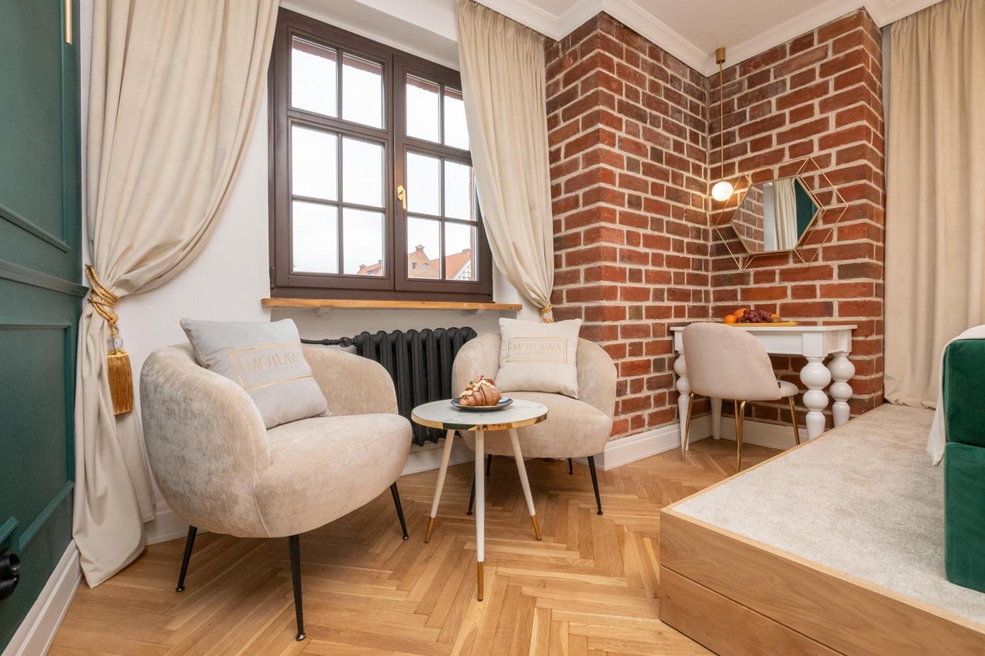 Motlawa Apartments - Old Town & River Viev, Fast Wifi Gdańsk Exterior foto
