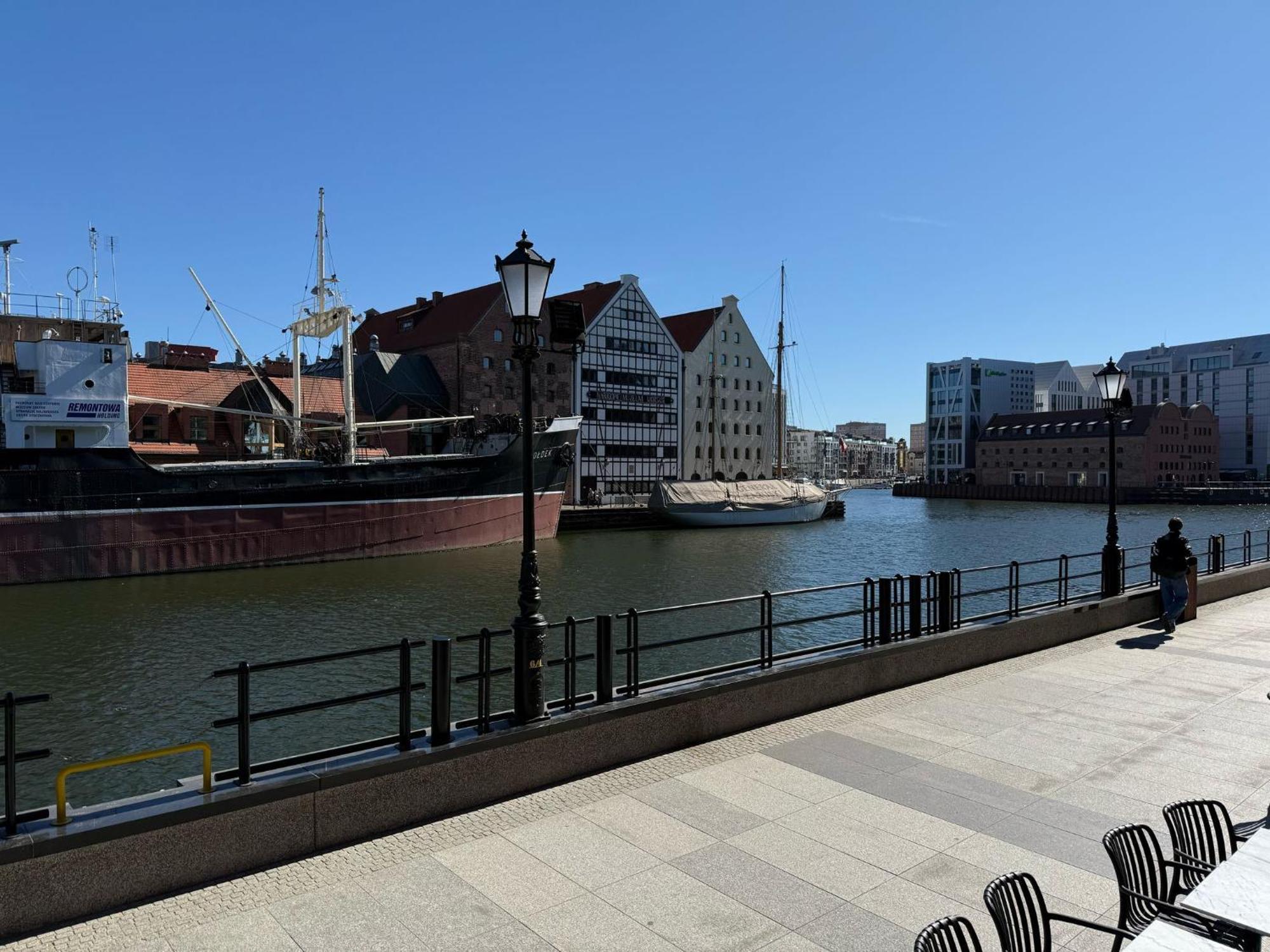 Motlawa Apartments - Old Town & River Viev, Fast Wifi Gdańsk Exterior foto